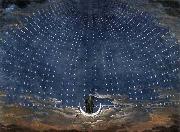 Stage set for Mozart's Magic Flute Karl friedrich schinkel